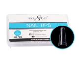 Cre8tion Clear Coffin  Nails Tips 500pcs·