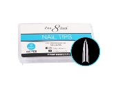 Cre8tion Clear Stilleto Nail Tip 600pcs 