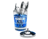 Barbicide glass jar 