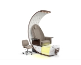 LEXOR PRIVÉ Lounge Pedicure Chair - CLAYSTONE Color