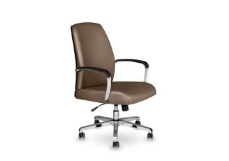 Lexor Customer  Chair - Color: Cola/Black 