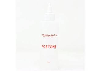 Empty plastic bottle Aceton 500ml 